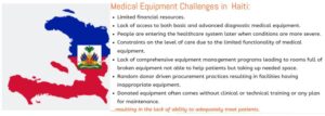 Medical Equipment Challenges In Haiti