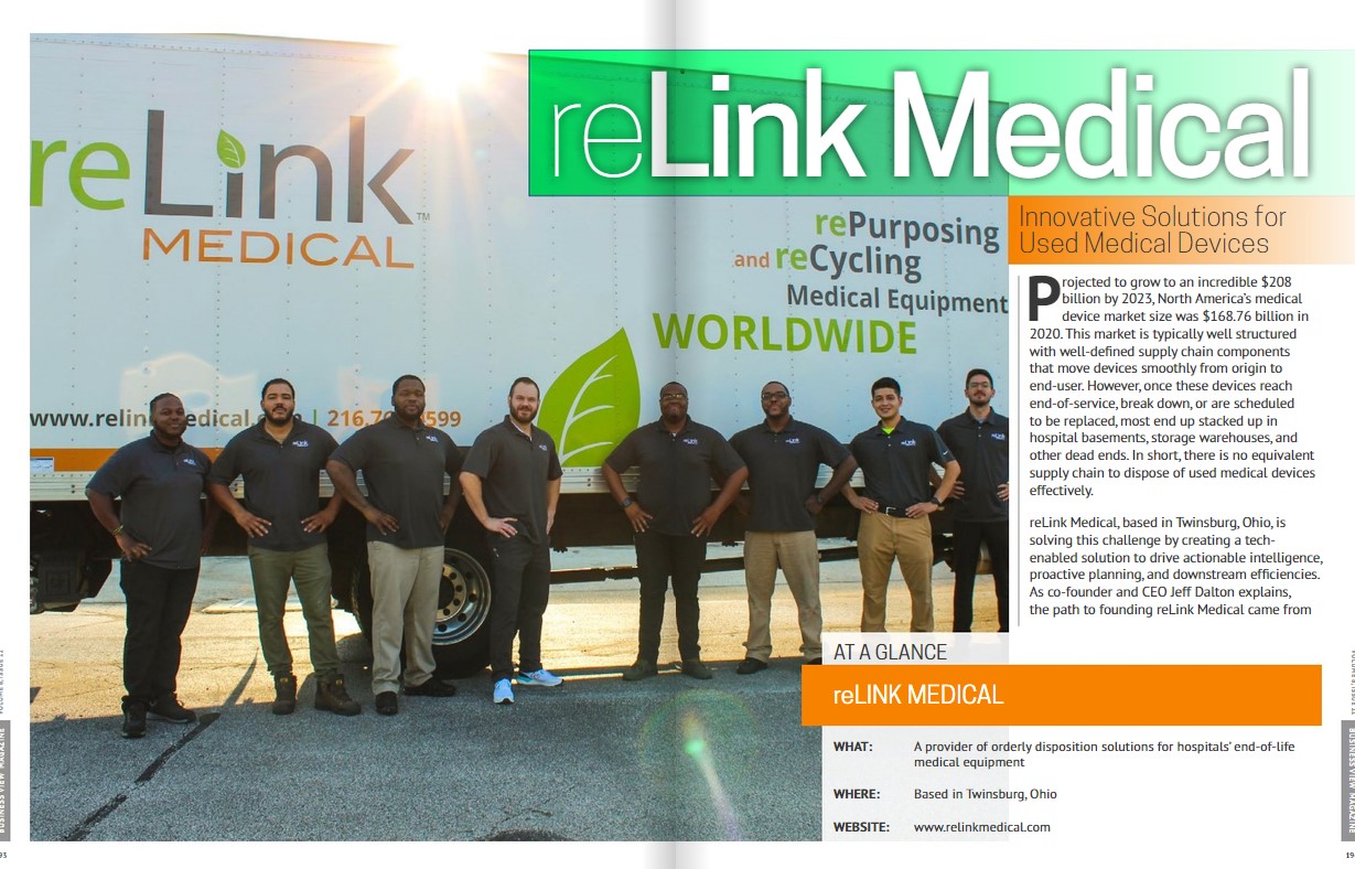 Business View Magazine relink medical featured business